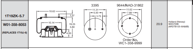 8053 Air Bag AB1DK28A-8053