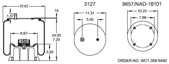 8780 Air Bag AB1DK28B-8780