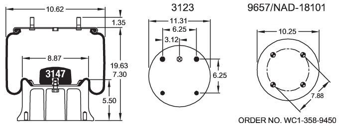 8088 Air Bag AB1DK28L-8088