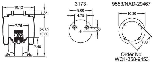 9348 Air Bag AB1DK23L-9348