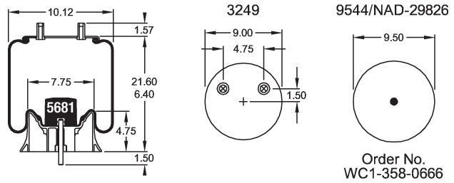 9902 Air Bag AB1DK23P-9902