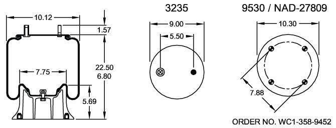 9342 Air Bag AB1DK23P-9342