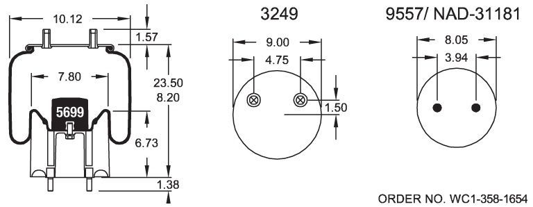 6258 Air Bag AB1DK23P-6258