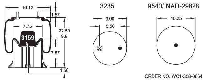 9304 Air Bag AB1DK23K-9304