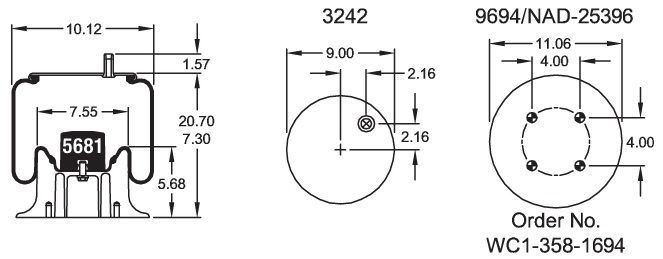 9299 Air Bag AB1DK23K-9299