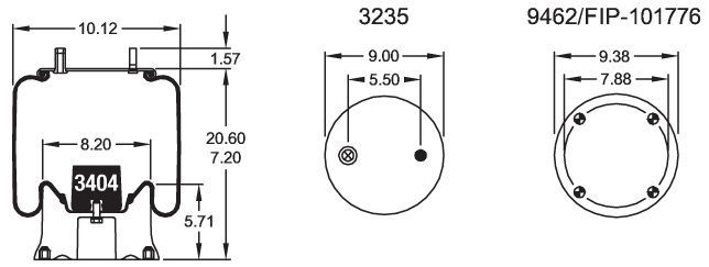 9228 Air Bag AB1DK23K-9228