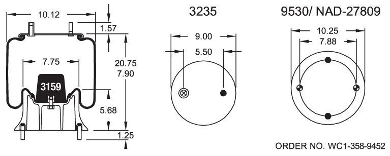 9193 Air Bag AB1DK23K-9193