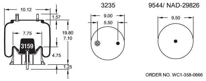 8927 Air Bag AB1DK23K-8927