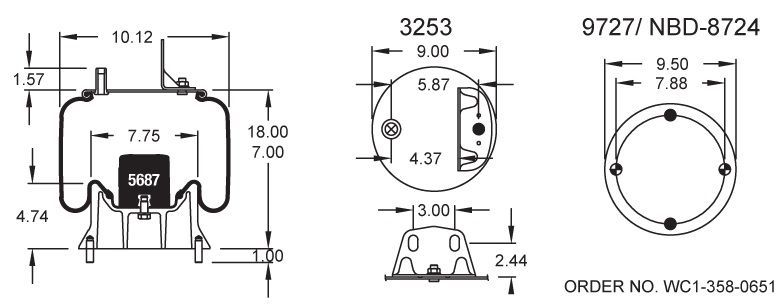 9507 Air Bag AB1DK23I-9507