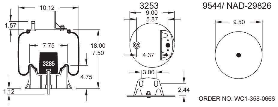 9483 Air Bag AB1DK23I-9483