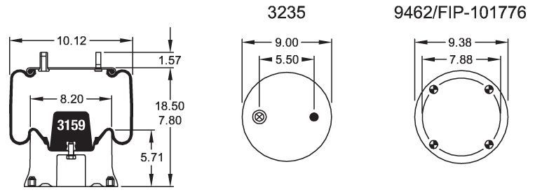 9467 Air Bag AB1DK23I-9467