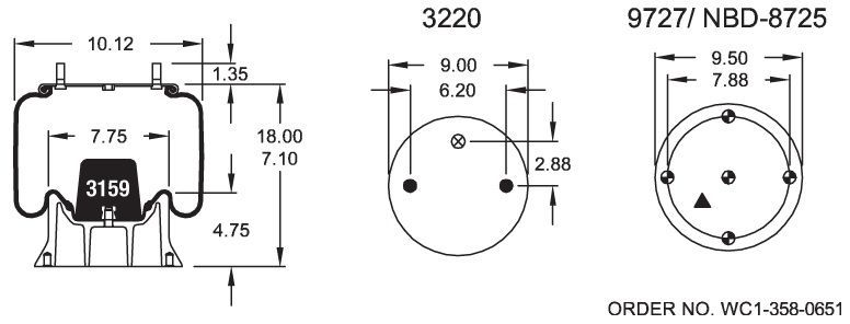 9059 Air Bag AB1DK23I-9059