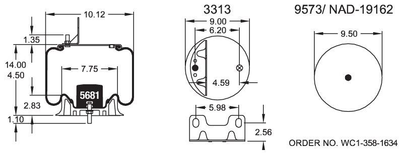 9339 Air Bag AB1DK23H-9339