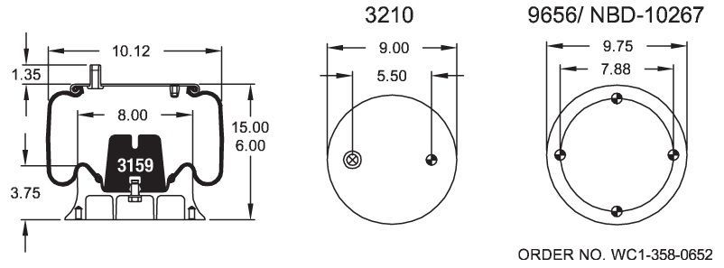 9113 Air Bag AB1DK23H-9113