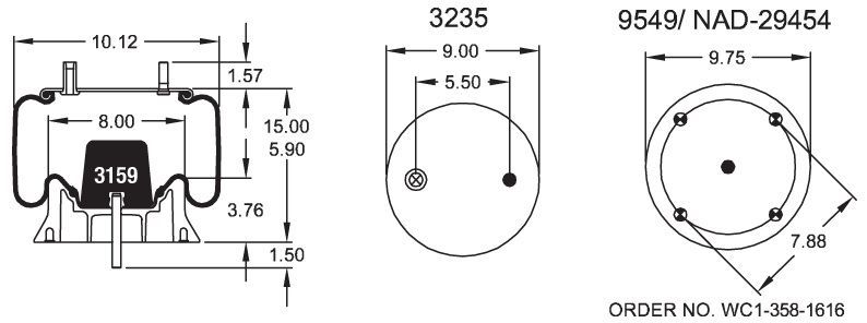 8203 Air Bag AB1DK23H-8203