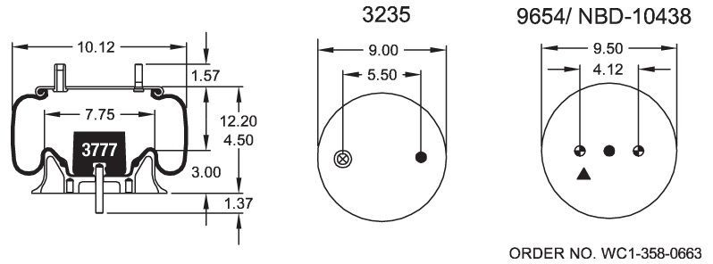 9334 Air Bag AB1DK23F-9334