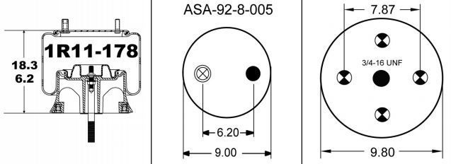 9385 Air Bag AB1DK20E-9385