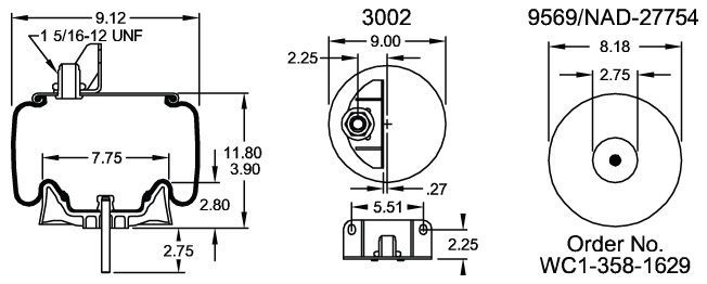 9675 Air Bag AB1DK20H-9675