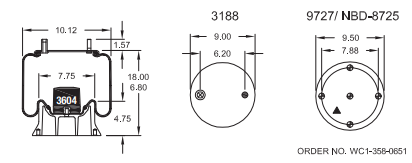 9011 Air Bag AB1DK23I-9011