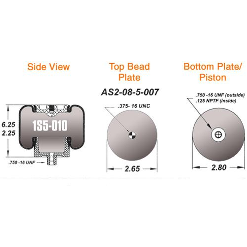 1S5-010 Cab Air Bag ABSZ70-GY01
