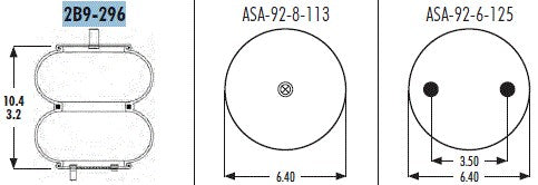 2B9-296 Air Bag AS77120