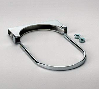 4" Flat Bolt Exhaust Clamp Chrome FB-4C 562.U3404C