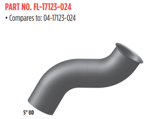 Turbo Exhaust Pipe FL-17123-024