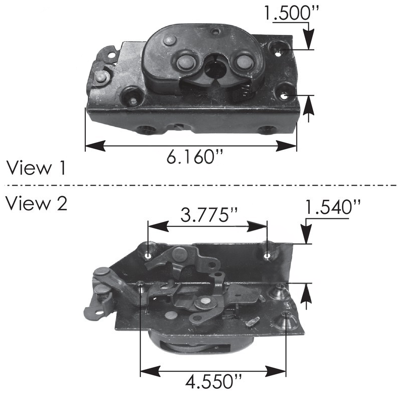 International Door Latch LH HLK2051