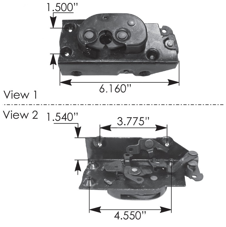 International Door Latch RH HLK2052