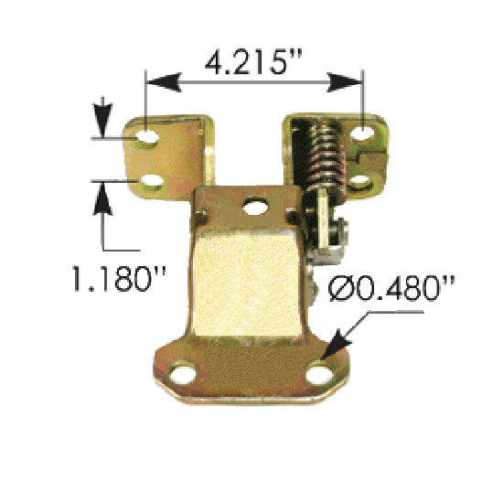 Isuzu Upper Door Hinge HLK2135