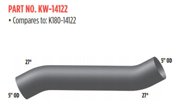 Exhaust Pipe KW-14122