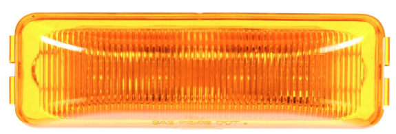 Amber LED 1 X 4 Marker Lamp 6 Diode LED1040-6A