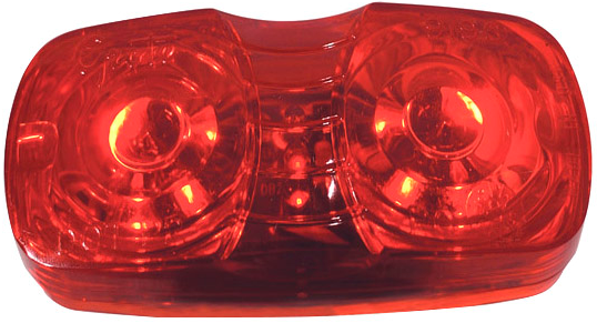 Red LED Bullseye Marker Lamp LED2040R