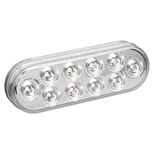 Clear Led Oval Lamp 10 Diode 571.LD60W10-1