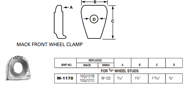 Rim Clamp M-1178