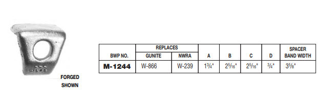 Rim Clamp E-5906 M-1244