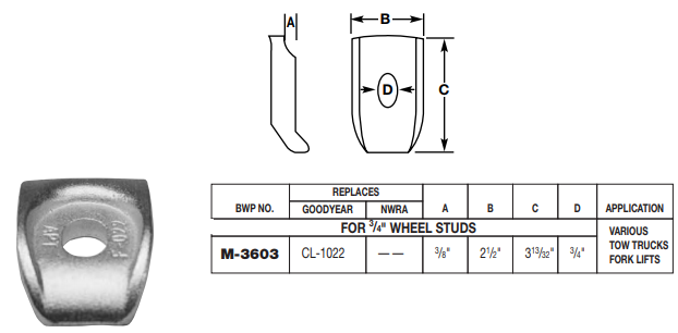 Rim Clamp M-3603