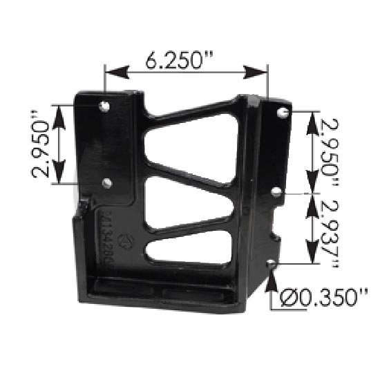 LH Hood Pivot Bracket M134286L