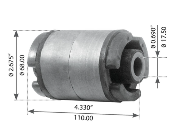 Poly Cab Mount Bushing M203054UB