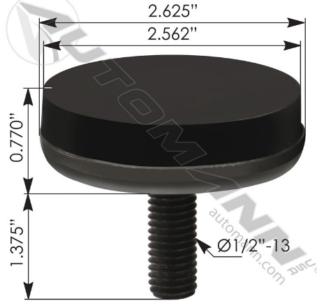 International Axle Bumper Stop MIH55971