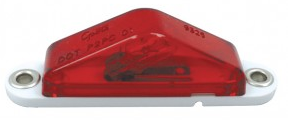 Red Triangular Marker Lamp ML0730R