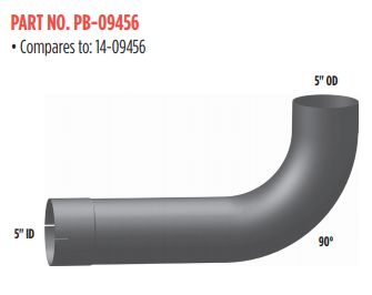 Exhaust Elbow PB-09456