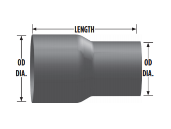 6 OD To 5 OD Exhaust Reducer R6O-5OA 562.U83650A