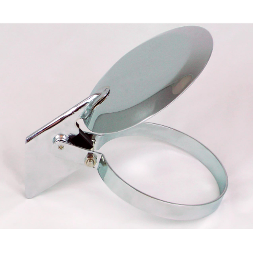 6" Chrome Exhaust Rain Cap 562.U90600C