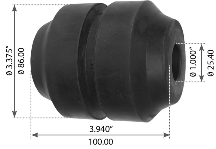 Equalizer Bushing E-4827 ST1003